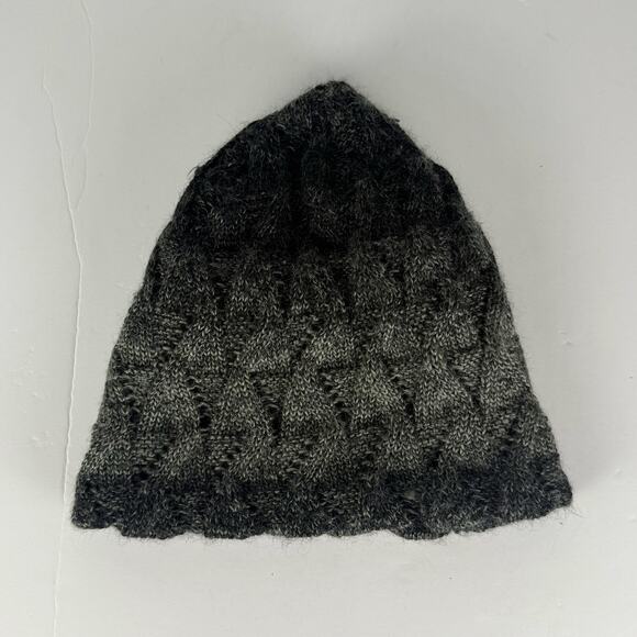 Pistil Charcoal Gray 25% Wool Cashmere Knit Beanie Cap osfm - Picture 1 of 5